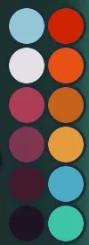 Frozen Flame Palette