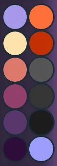 Mylo And Jerry Palette