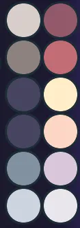 Seashell Fragments Palette