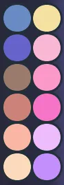 Shell Bloom Palette