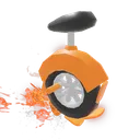 Orange Unicycle
