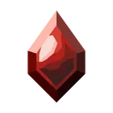 Blood Droplet Gemstone