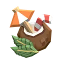 Coconut Drink Gemstone