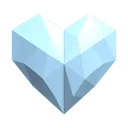 Cold Heart Gemstone