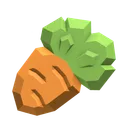 Cutesy Carrot Gemstone