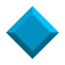 Cyan Gemstone