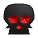 Dark Skull Gemstone
