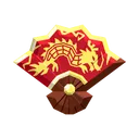 Dragon Fan Gemstone