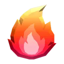 Fiery Spark Gemstone