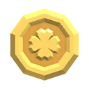 Golden Coin Gemstone