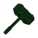Green Knitted Hammer