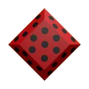 Ladybug Spots Gemstone
