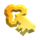 Magical Key Gemstone