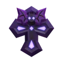 Obsidian Crucifix Gemstone