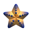 Oceanic Starfish Gemstone