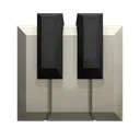 Piano Keys Gemstone