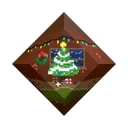 Pixel Christmas Gemstone