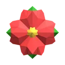 Poinsettia Gemstone