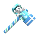 Polar Bear Present Hammer