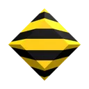 Police Tape Gemstone