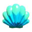 Radiant Shell Gemstone