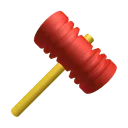 Red Squeaky Hammer