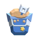 Sand Bucket Gemstone