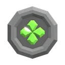 Silver Coin Gemstone