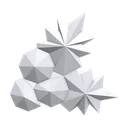Silver Holly Gemstone