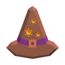 Solar Witch Hat Gemstone