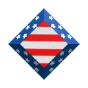 Stars & Stripes Gemstone