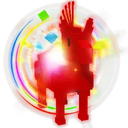 Rainbow Show Pony