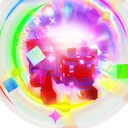 Rainbow Star Wolf