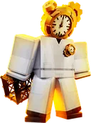 Cage Scientist Clockman
