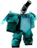 Shield Microphone Man