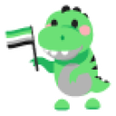 Aromantic T-Rex Sticker Value in Adopt Me | Game.Guide
