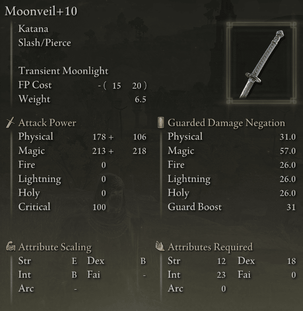 Best Elden Ring Int Weapons