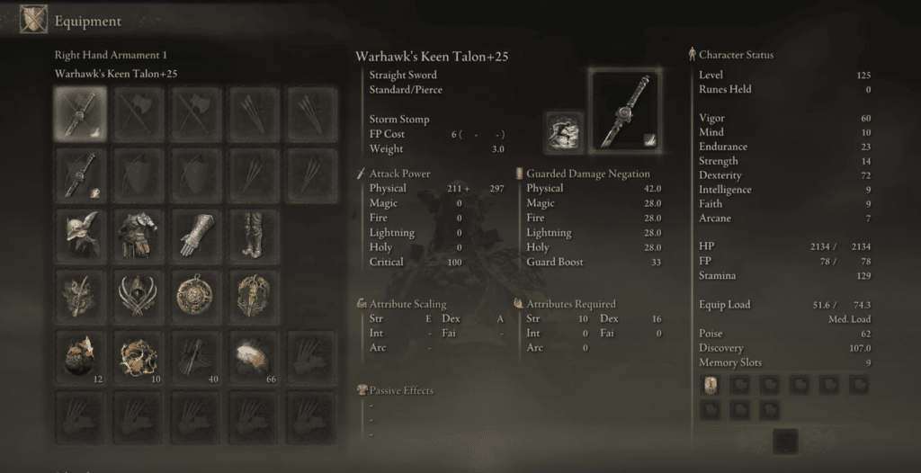 Best Straight Swords in Elden Ring