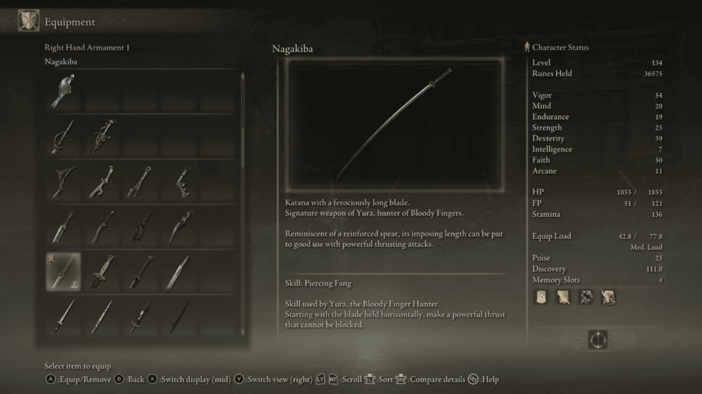 Elden Ring Best Katanas
