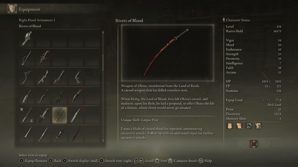 Elden Ring Best Katanas