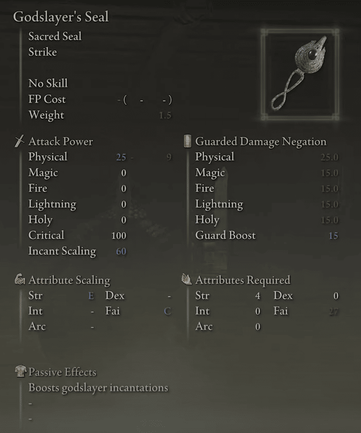 Elden Ring: Best Sacred Seals