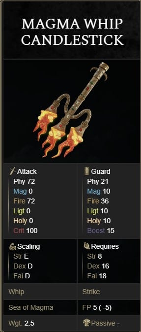 Elden Ring Best Whips and How to Get Them