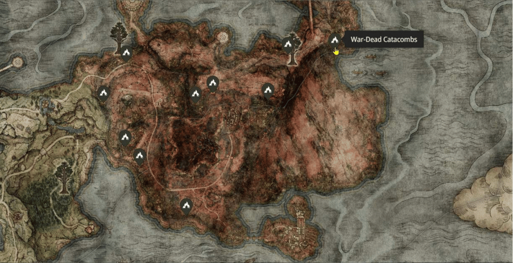 What are the War-Dead Catacombs in Elden Ring?