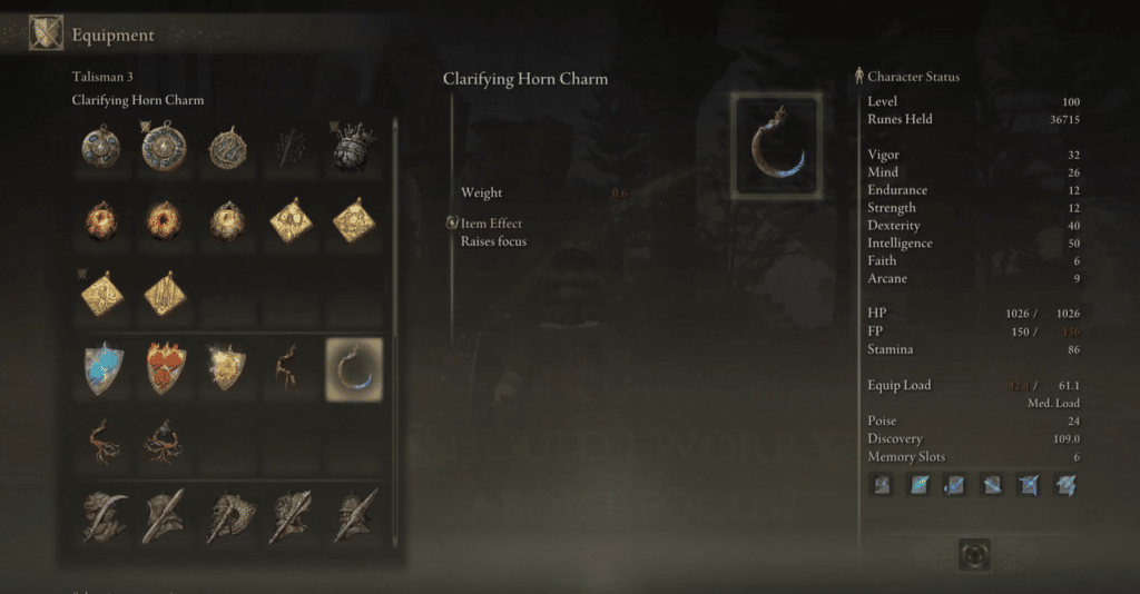 What Does Focus Do In Elden Ring?