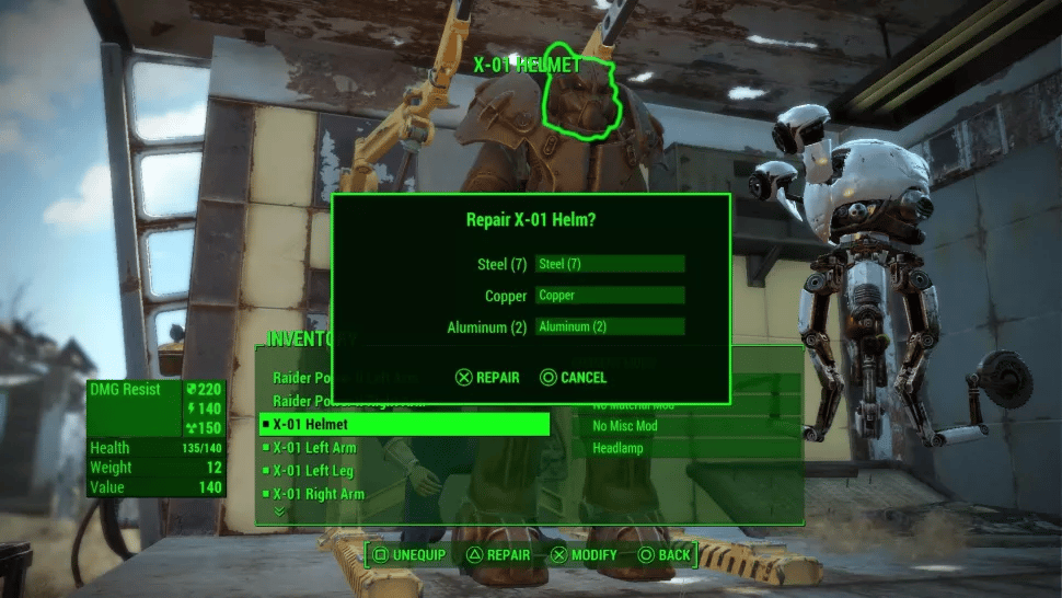 How To Repair Power Armor in Fallout 4?