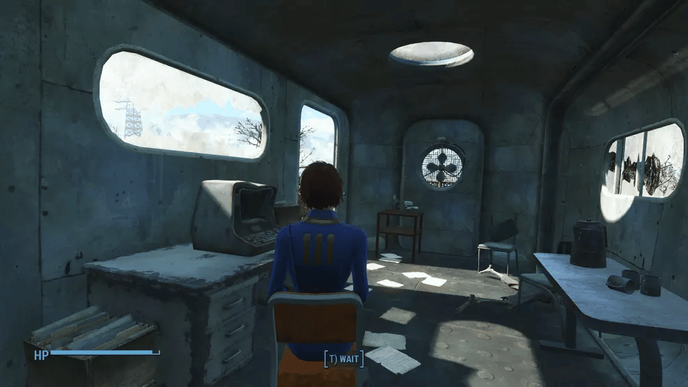 How To Wait In Fallout 4?