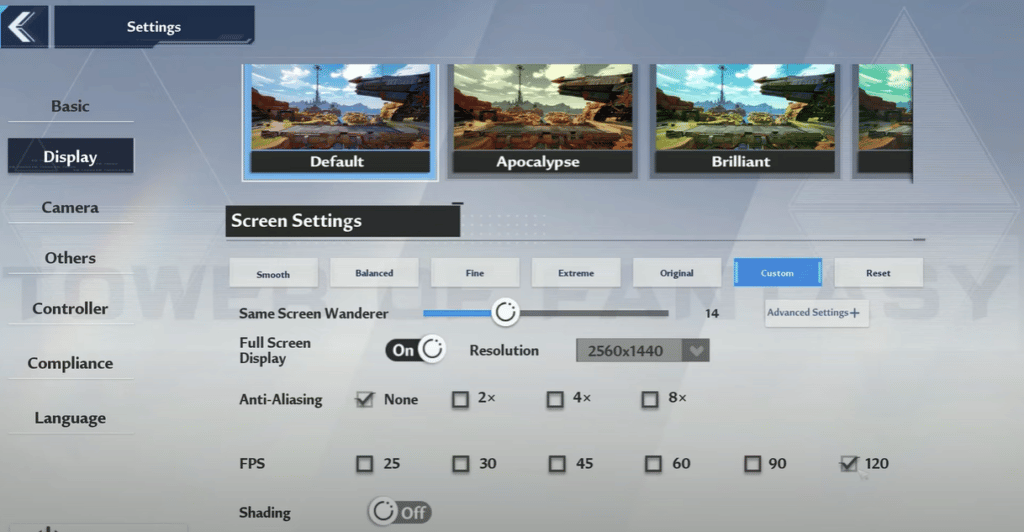 How To Boost FPS In Tower Of Fantasy
