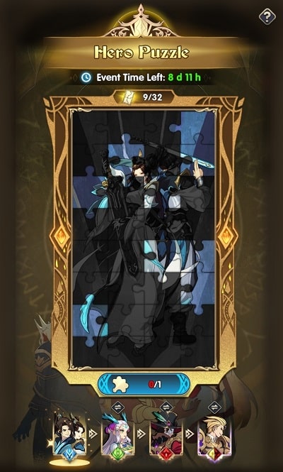 Mythic Heroes Hero Puzzle Event Guide