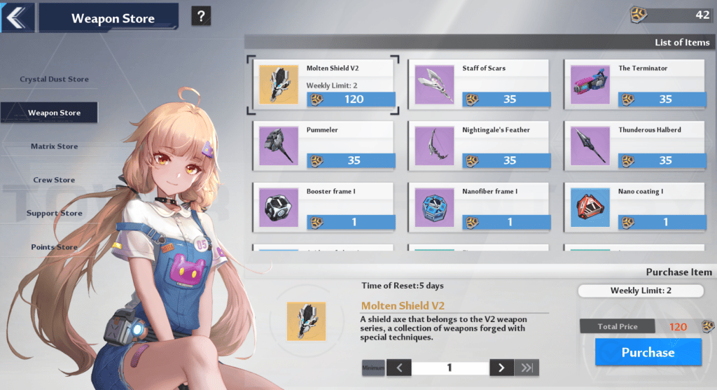 Tower of Fantasy Shop Guide
