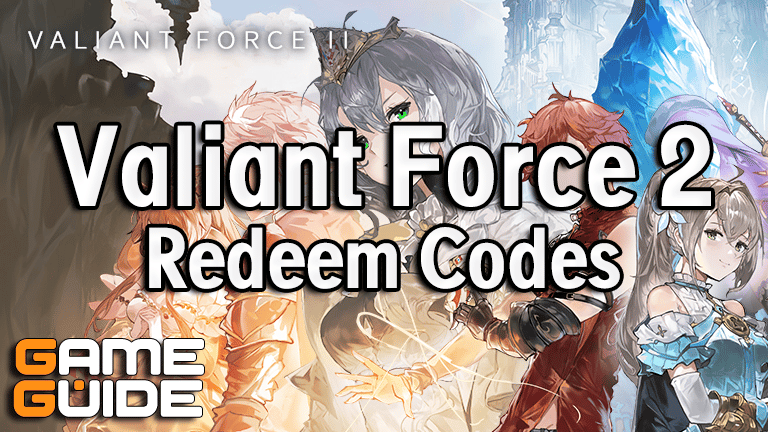 Valiant Force 2 Codes